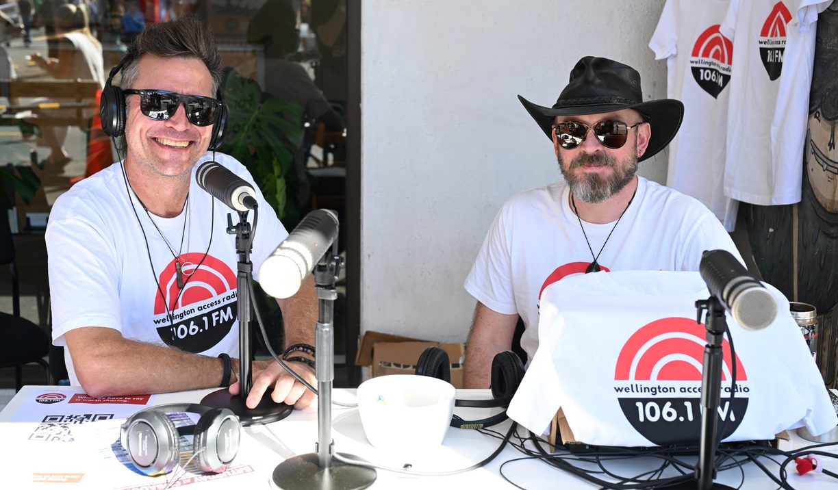 Tony and Jonny, Wellington Access Radio